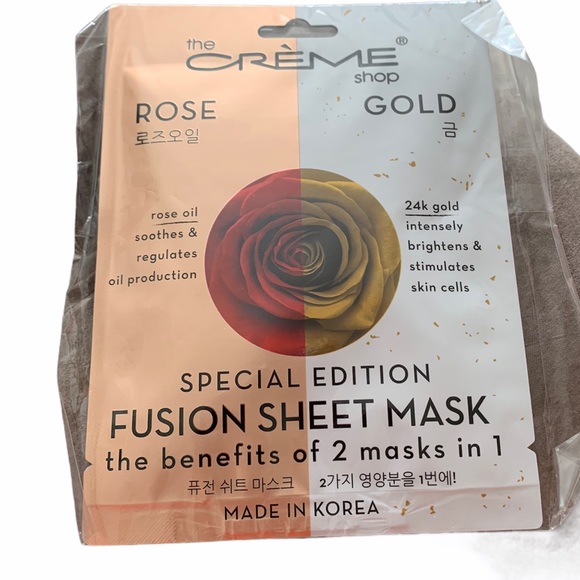 NWT THE CRÈME SHOP
 Sheet Mask Duo - Picture 3 of 3